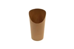 Pot à wraps / frites en carton kraft 480 ml - 1000 unités - Betik