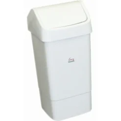 Poubelle à couvercle battant 50 L SIR
