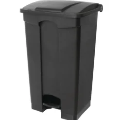 Poubelle de Cuisine à Pédale Noire 45 Litres - Jantex