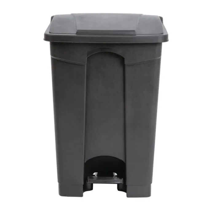 Poubelle de Cuisine à Pédale Noire 45 Litres - Jantex