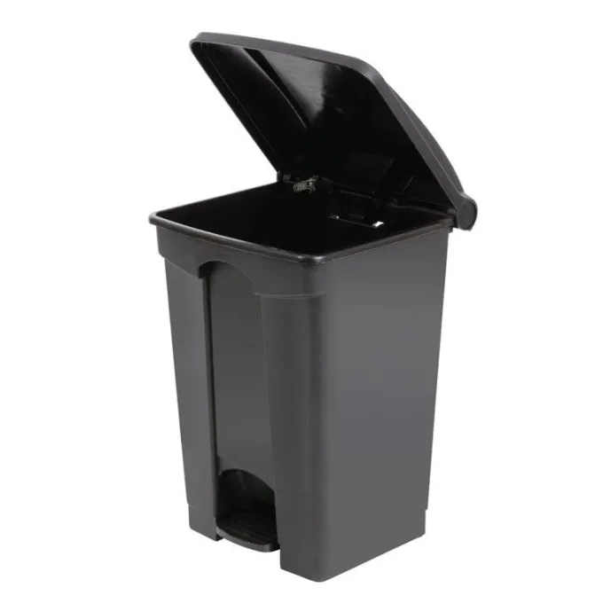 Poubelle de Cuisine à Pédale Noire 45 Litres - Jantex