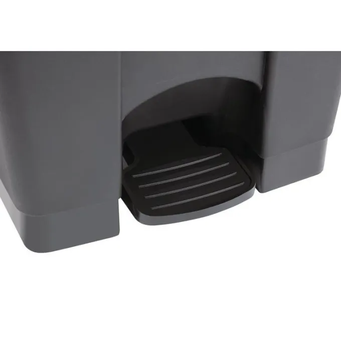 Poubelle de Cuisine à Pédale Noire 45 Litres - Jantex