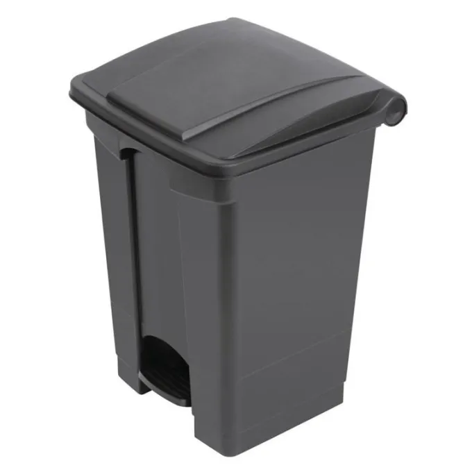 Poubelle de Cuisine à Pédale Noire 45 Litres - Jantex