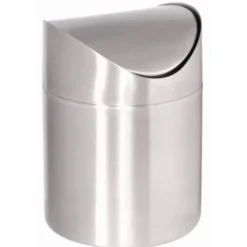 Poubelle de table en Inox - Couvercle Battant - Olympia