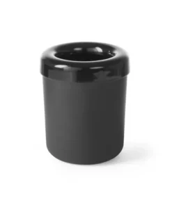 Poubelle de table ou porte-couverts Noir 130x(H)160 mm - Hendi