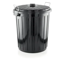 Poubelle en Polypropylène 55 L H 550 mm Ø 460 mm - Was Germany