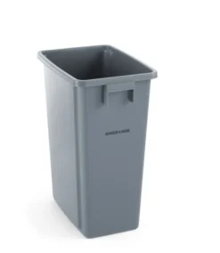 Poubelle Etroite AmerBox 60L Grise 455x315x(H)580mm - Hendi