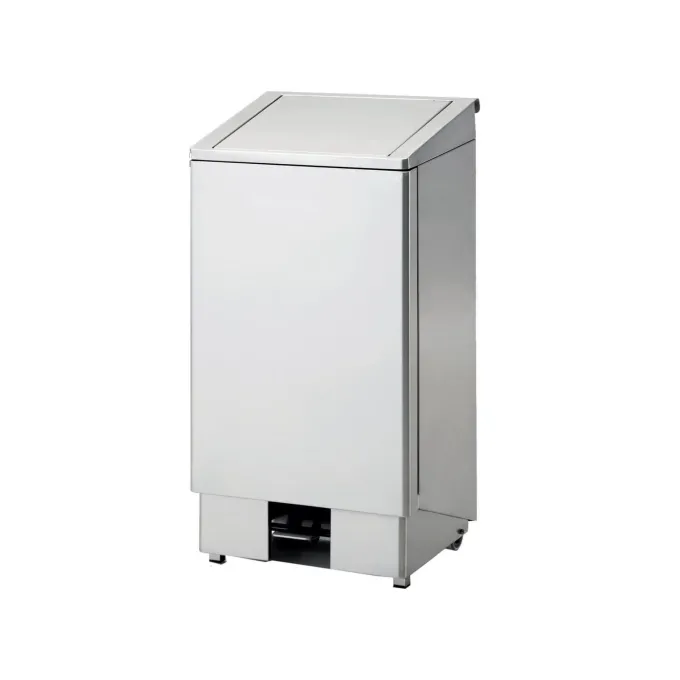 POUBELLE INOX MOBILE - 120 L - NAYATI