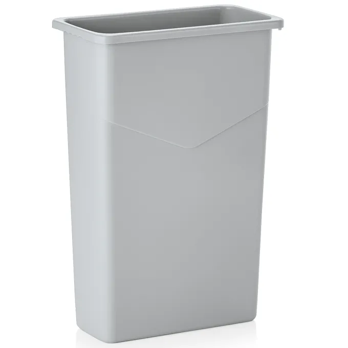 Poubelle 75 L gris clair L 510 mm l 270 mm H 750 mm - Was Germany