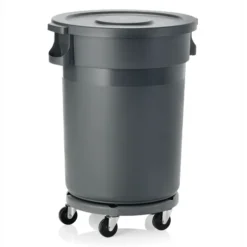 Poubelle 120 L H 910 mm Ø 460 mm - Was Germany