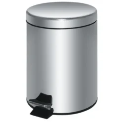 Poubelle à pédale en acier inoxydable 20L Bolero