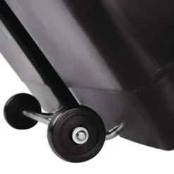 Poubelle à pédale frontale rouge 90 litres - Rubbermaid