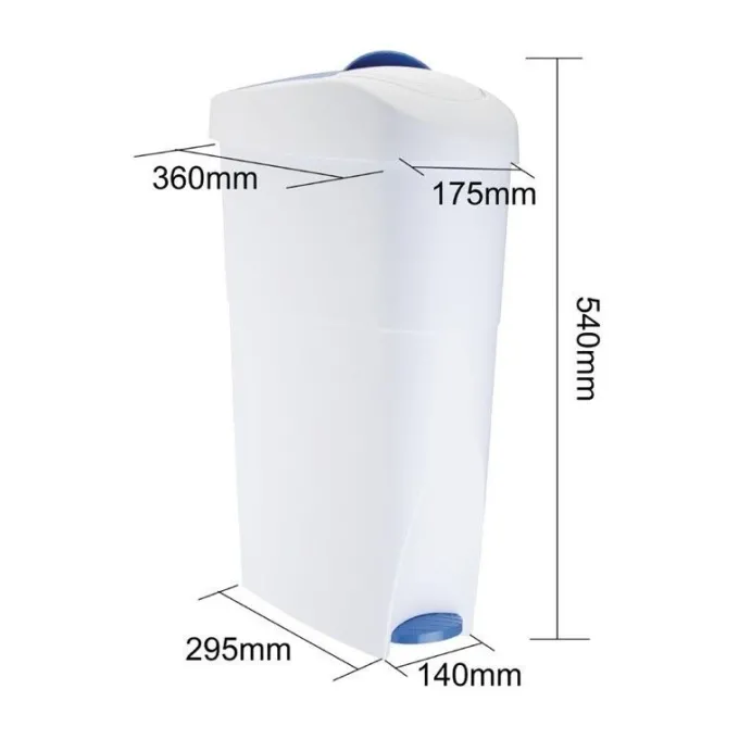 Poubelle sanitaire Jantex 18L