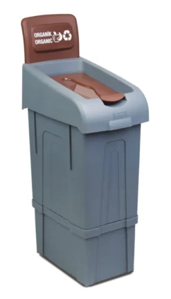 Poubelle Tri Déchets Organiques - 80 L - Combisteel