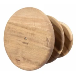 Présentoir en Acacia 3 Niveaux 305(Ø) x 395(H) mm - Olympia
