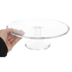 Présentoir à Gâteau en Verre (sans cloche) - 300(Ø) mm - Olympia