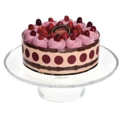 Présentoir à Gâteau en Verre (sans cloche) - 300(Ø) mm - Olympia