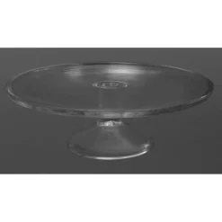 Présentoir à Gâteau en Verre (sans cloche) - 300(Ø) mm - Olympia