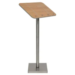 Présentoir menu & Livre d'or (Set complet avec pied + socle) - maintiens avec bande élastique - 115x54cm - Securit