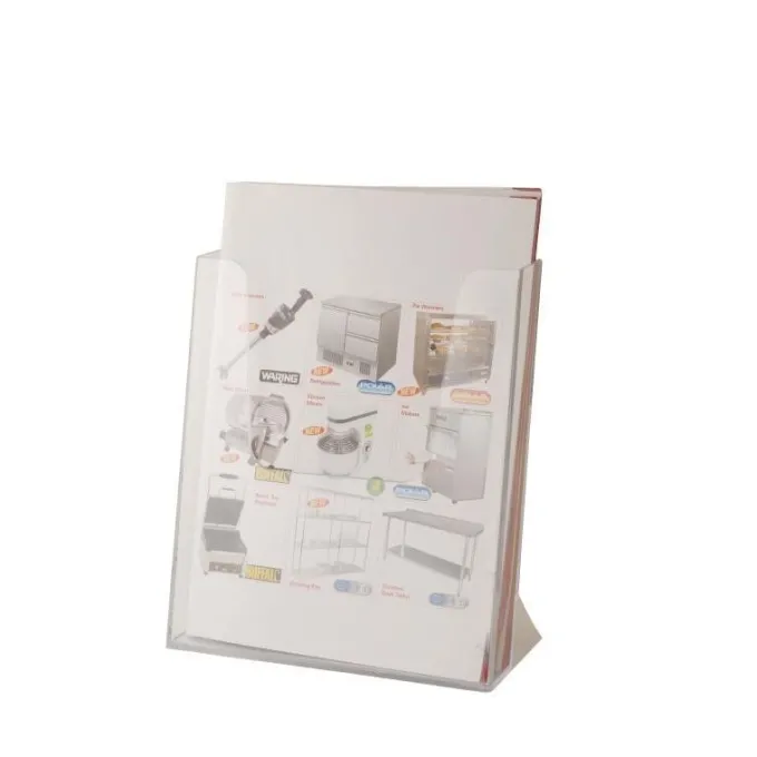 Présentoir pour 35 cartes et brochures professionnel - Format A4