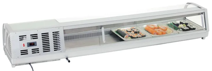 Présentoir réfrigéré à Sushis - 5 x GN 1/2 - Bartscher