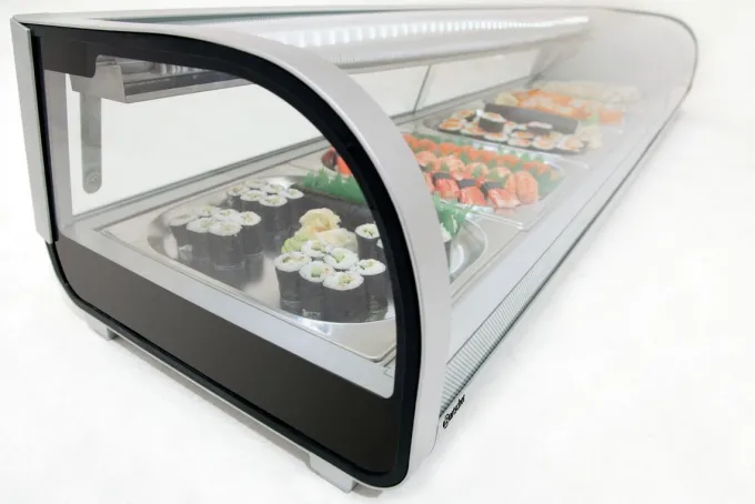 Présentoir réfrigéré à Sushis - 5 x GN 1/2 - Bartscher