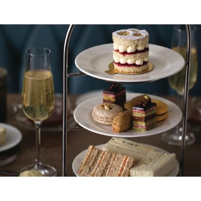 Présentoir salon de thé pour 3 assiettes maxi 210 mm