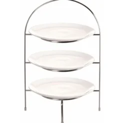 Présentoir salon de thé pour 3 assiettes maxi 210 mm