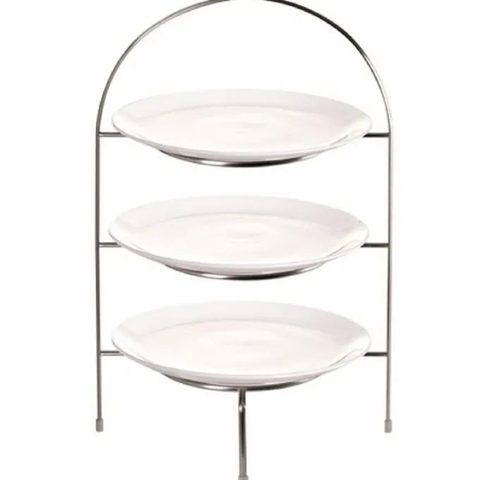 Présentoir salon de thé pour 3 assiettes maxi 210 mm