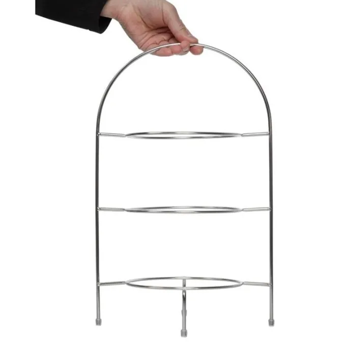 Présentoir salon de thé pour 3 assiettes maxi 210 mm