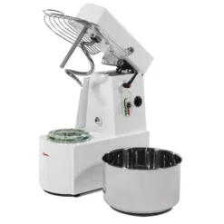 Pétrin Professionnel à Spirale Tête Relevable et Cuve Extractible - 48L - Monophasé 230V 2 Vitesses - Resto Italia