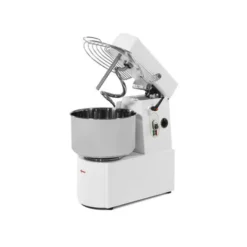 Pétrin Professionnel à Spirale Tête Relevable et Cuve Fixe - 21L - Triphasé 400V 2 Vitesses - Resto Italia