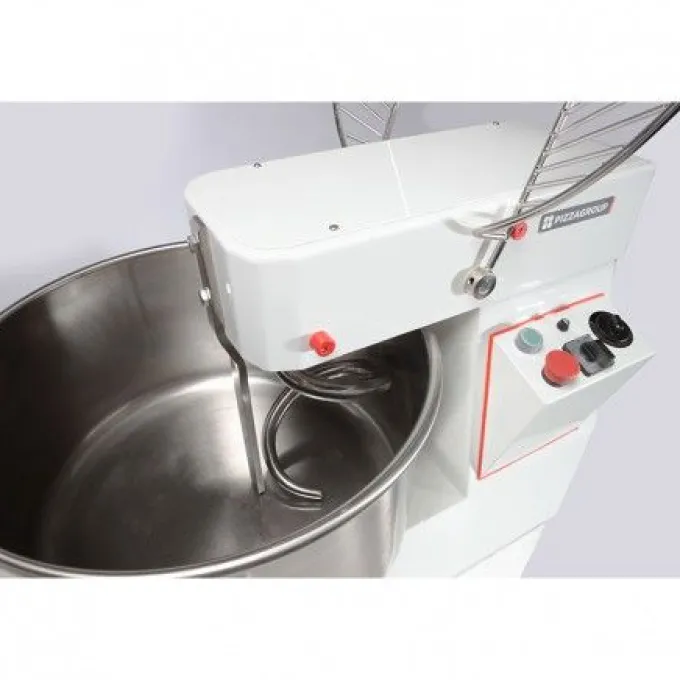 Pétrin Professionnel Vitesse Variable Tête Et Cuve Amovible - 33 Litres - PizzaGroup