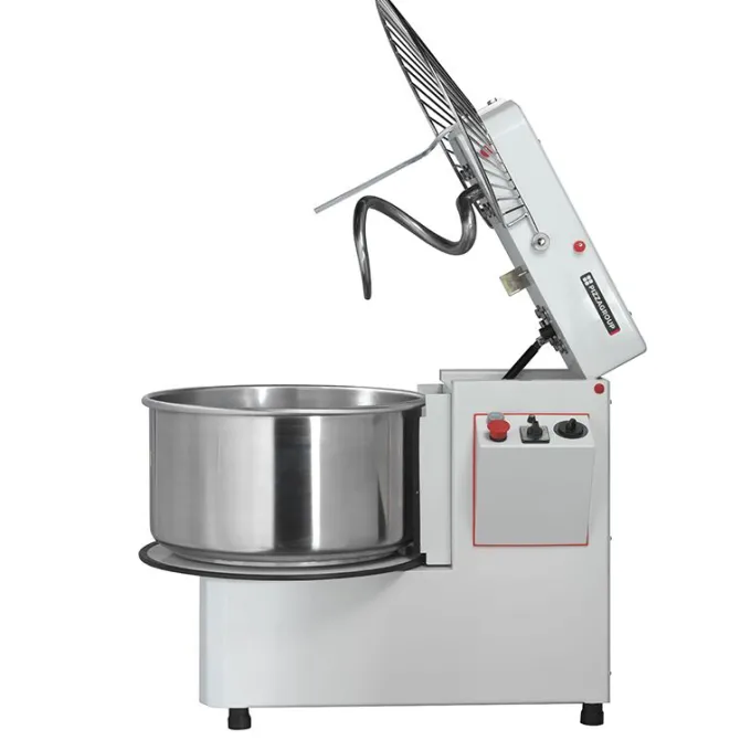 Pétrin Professionnel Vitesse Variable Tête Et Cuve Amovible - 33 Litres - PizzaGroup