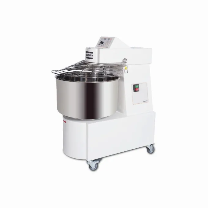 Pétrin à Spirale Vitesse Variable Tête Fixe SKV - Monophasé 7 Litres - Resto Italia