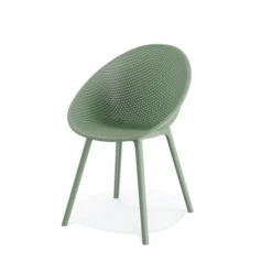 Qosy Chaise outdoor Vert - Lot de 2 - Veba
