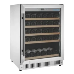 Rafraîchisseur à Vin Dessous de Comptoir en Inox Série G 51 Bouteilles - Polar