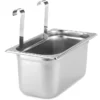 Ramasse Couverts Inox GN 1/3 pour Chariot de Service - Pujadas