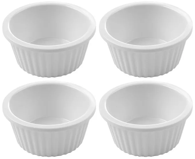 Ramequin - 4 pièces Fine Dine 35 ml 0,035L 60x(H)25 mm - Hendi