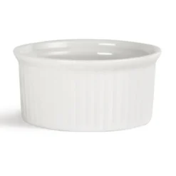 Ramequins Blancs 70mm Lot de 12 Olympia