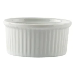 Ramequins Blancs 70mm Lot de 12 Olympia