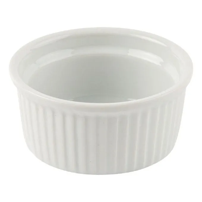 Ramequins Blancs 85mm Lot de 12 Olympia