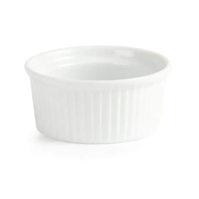 Ramequins Blancs 85mm Lot de 12 Olympia
