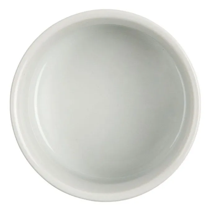 Ramequins Contemporains Blancs 90mm Lot de 12 Olympia