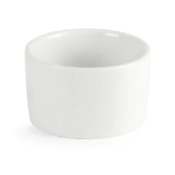 Ramequins Contemporains Blancs 90mm Lot de 12 Olympia