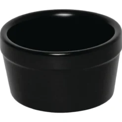 Ramequins Méditerranéens Noirs 77mm - Lot de 6 - Olympia