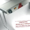Rampe chauffante infrarouge régulateur - L 1220 mm - Sofraca