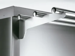 Rampe à Plateaux en Inox pour Distributeur d'Assiettes à Niveau Constant Double - 1000x350 mm - Distform