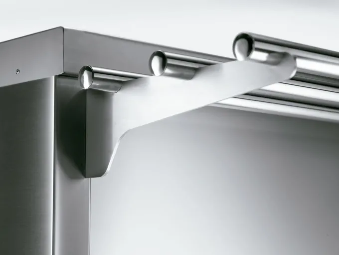 Rampe à Plateaux en Inox Self pour 3 GN 1/1, Neutre 1200 et Self Caisse - Distform