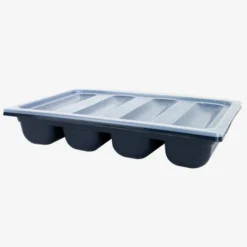 Range-couverts avec couvercle GN 1/1 - Gilac